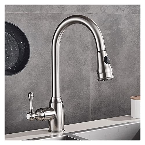 Douchette de cuisine extractible 2 jets robinet mitigeur eau chaude