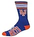 MLB 4 Stripe Deuce Crew Socks Mens, New York Mets, Size Large(10-13)