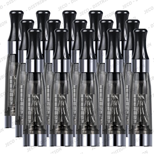 Atomisers clearomisers CLAIR TRANSPARENT CE4 Compatible EGO TMJECO DISTRIBUTION (marque déposée) - LOT DE 10 Atomiseurs Clearomiseurs - Sans tabac - Sans...