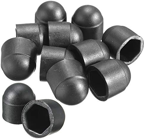 Saipor 145pcs Plastic Dome Bolt Nut Protection Caps Cover Hex Hexagon Screws M4 M5 M6 M8 M10 M12