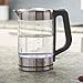 1790 Electric Water Kettle 1.8 Liter - (0.5 Gallon) Cordless, Stainless Steel Finish, Glass Exterior - The Perfect Glass Electric Tea Kettle & Water Boiler