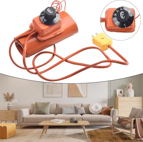 Almohadilla calefactora de silicona 1200W para reptil miniatura 6