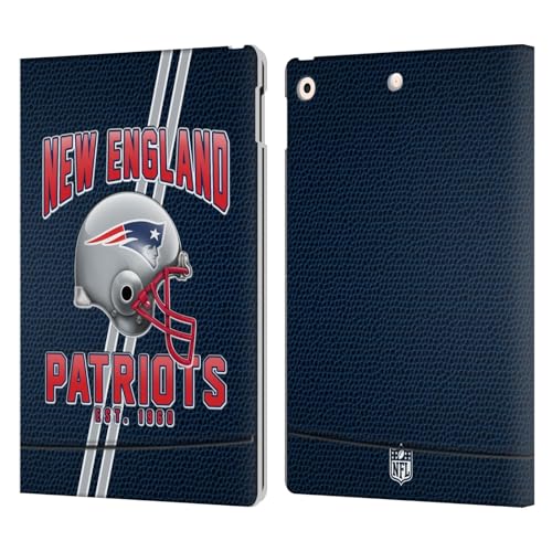 Protégez votre iPad 10.2 avec l'étui portefeuille cuir New England Patriots