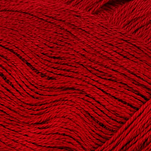 JubileeYarn Baby Soft Bamboo Cotton Yarn - 50g/Skein - Merlot - 4 Skeins, 401 Merlot - Image 2