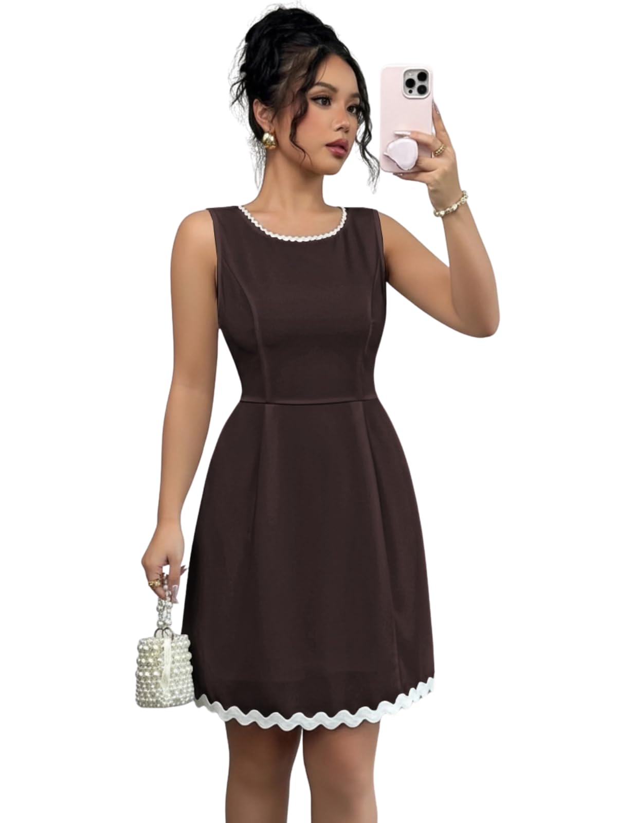 A-line One Piece Dress – Stylish Midi Party Dress for Women | Summer Casual Wear for Events, Date & Evening Look Western Stylish Bodycon Dresses-image-28