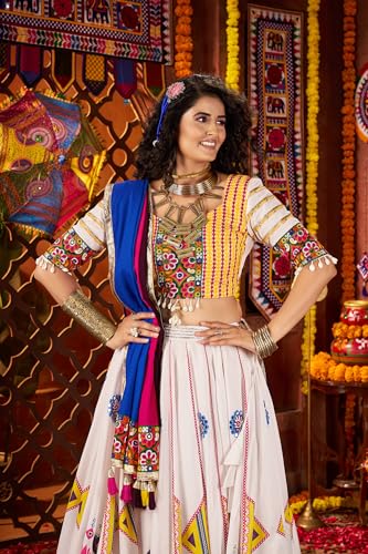 navratri lehenga choli for women, Indian Women Garba/Navratri Special Lengha Chaniya Choli. -2