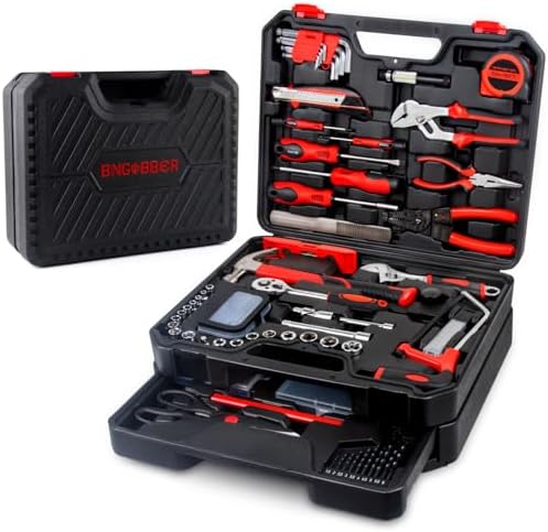 427PCS Kit d'outils de réparation généraux de maison, Ensemble d'...