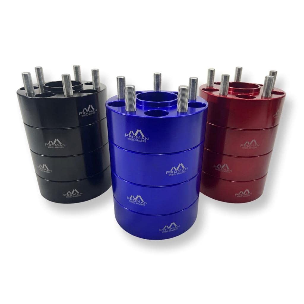 ProMan Aluminium Light Weight Wheel Spacers for Thar 2020, with Nuts, 2