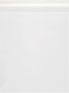 Quotidian White Flat Self-Seal Large Glassine Paper Bags Envelope 6" x 9" (15 x 22.8cm) Pack of 100 - Grocery Snacks Popcorn Sandwiches Business