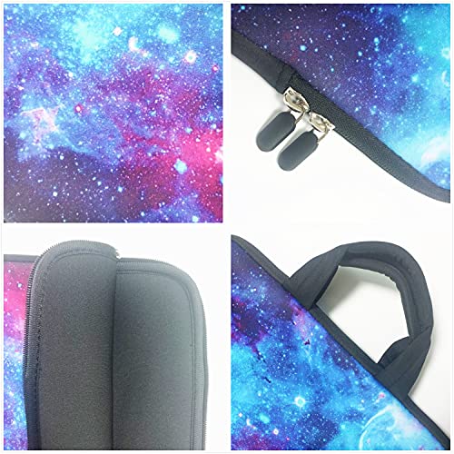 11 11.6 12 12.1 12.5 Inch Laptop Carrying Bag Chromebook Case Notebook Ultrabook Bag Tablet Cover Neoprene Sleeve For Apple Macbook Air Samsung Google Acer Hp Dell Lenovo Asus (Galaxy) #TOP2