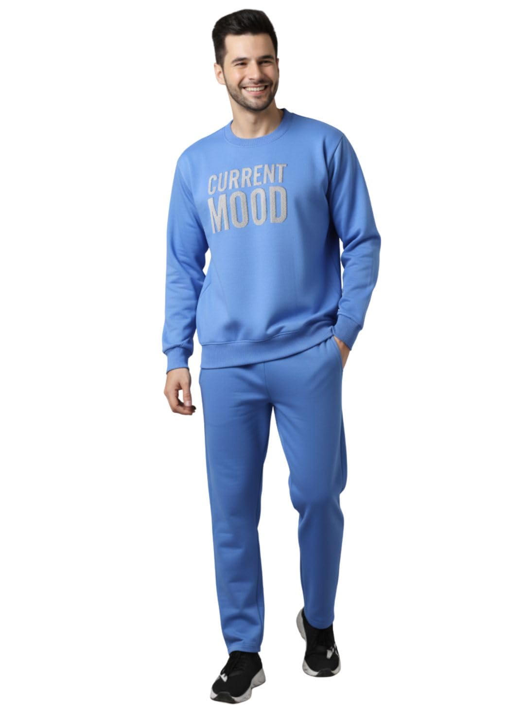 mack jonney Graphic Print Track Suit for Men | Warm Fleece Tracksuit Set | Full Sleeve Sweatshirt-M4807-picture-18