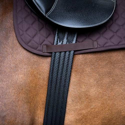 Imperial Riding IRH Basic Sangle à Crampons avec Rembourrage Respirant et matériau Doux, Noir, 125 cm – vue 2
