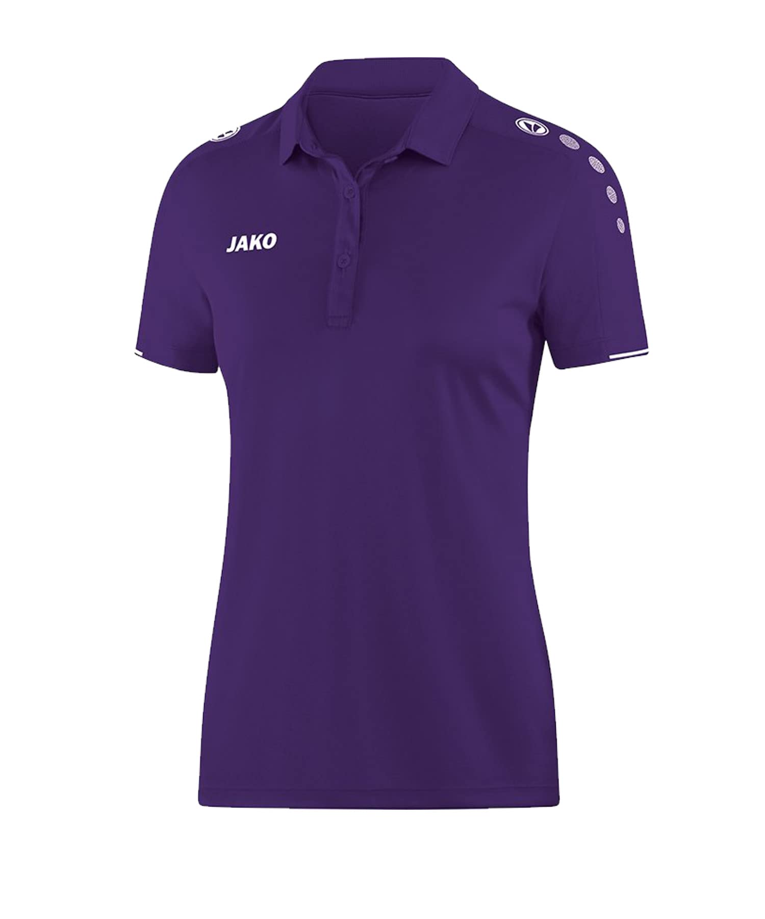 JAKO Women's Classico Polo, Purple, 36