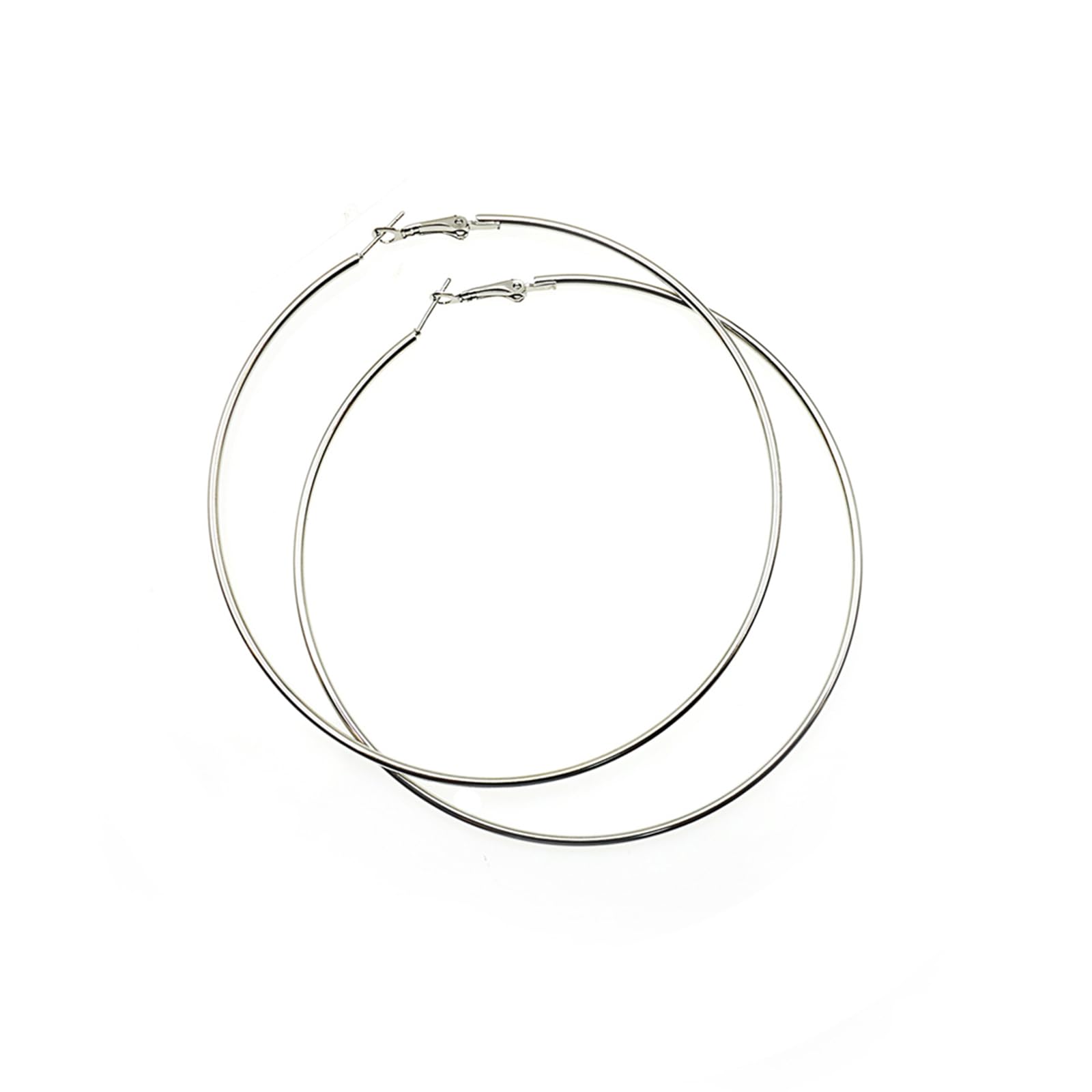 Hypoallergenic Extra Large Basketball Hoop Earrings for Men and Women - Large Thin Hoop Earrings-image-41