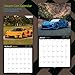 2026 Wall Calendar - Cars Calendar from Jan. 2026 to Dec. 2026, 11.8'' x 11.8'' 12 Monthly Calendars 2026 for Home, Office