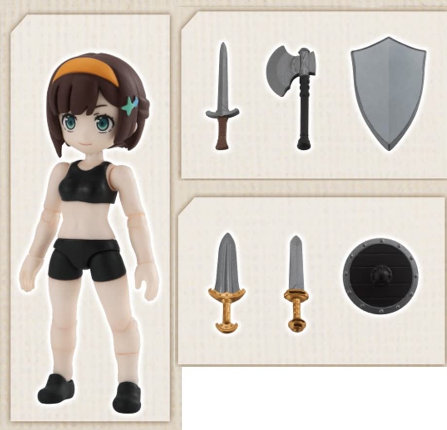 Amazon.co.jp: ガシャポンクエスト 冒険の始まり編 勇者の娘 武器A＆B 