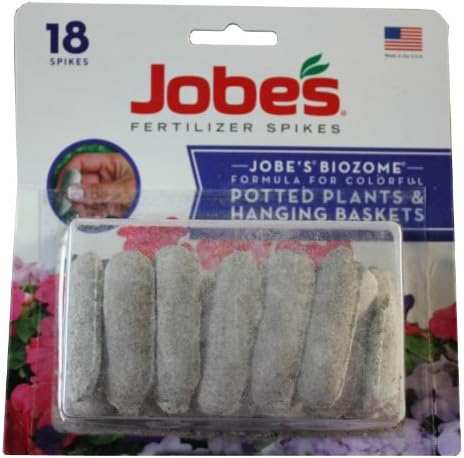 Easy Gardener Jobes 06100 Potted Plant and Hanging Basket Spikes