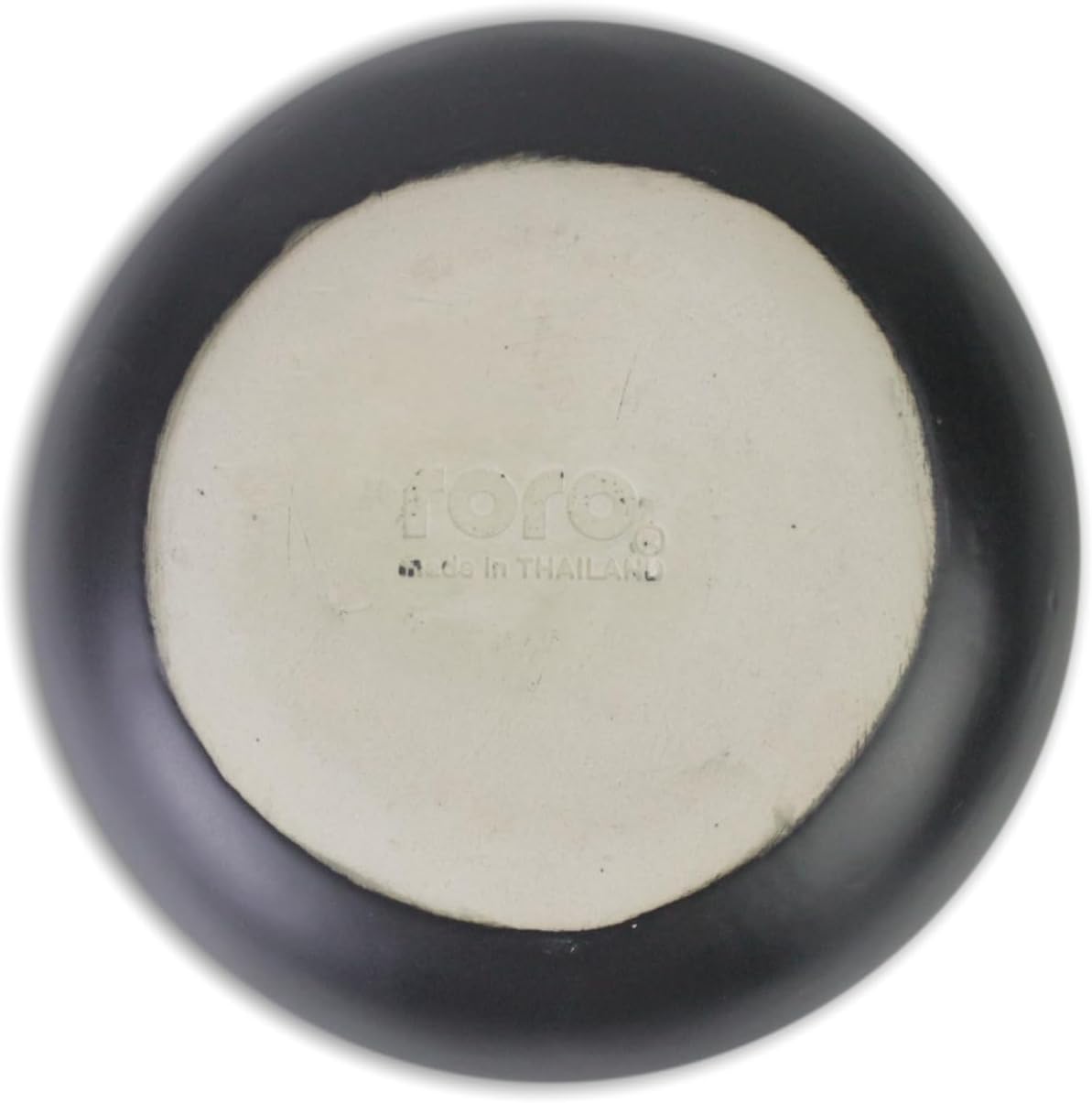 roro 5 Inch Handmade Ceramic Small Bowl, Matte Black