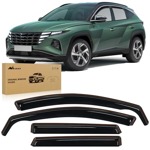 Image of Nilight in-Channel Window Visors for Hyundai Tucson 2022-2026