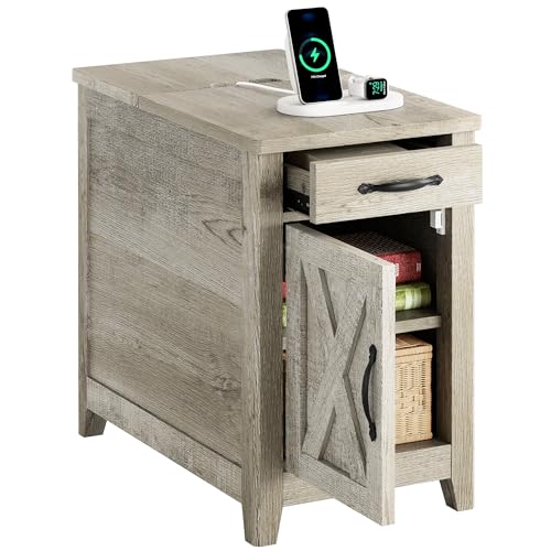 IRONCK Charging Station End Table