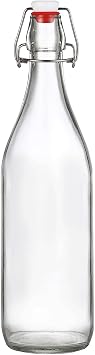 1 Pack Flip Top Glass Bottle 32 oz, Swing Top Glass Bottles 32 oz