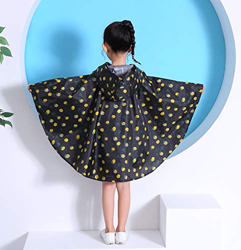 Image of Freesmily Kids Cute Raincoat Waterproof Rain Poncho Jacket Coat for Girls Boys