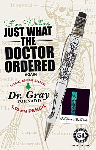 Retro 51 Tornado Pen & Pencil Set, Dr Gray (VRS-1346)