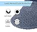 Sun Hat Women's Wide Brim Hat for Sun Protection - Fashionable Straw Visor, Navy