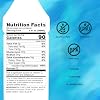 Monin - Premium Blue Curacao Syrup | Iconic Blue Hue & Zesty Sweetness for Cocktails & Creations | No Artificial Flavors Or Preservatives (BPA Free Bottles, 33.8 fl oz, 4-pack)