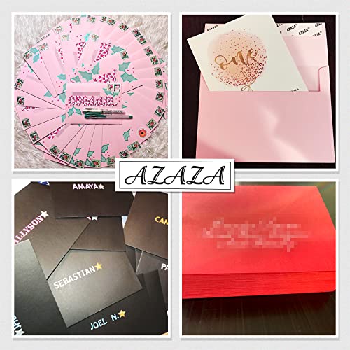 A7 Ivory Invitation 5X7 Envelopes - Self Seal, Square Flap,Perfect For 5X7 Cards, Weddings, Birthday, Invitations, Graduation, Baby Shower, 5.25 X 7.25 Inches, 100 Pack, Ivory #TOP1