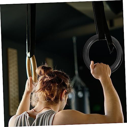 Juego de 2 anillas gimnásticas para fitness versátil miniatura 3