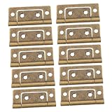 Juego de herrajes completo: viene con todos los herrajes necesarios, lo que simplifica el proceso de instalación y permite que incluso los entusiastas del bricolaje completen fácilmente el ensamblaje, herrajes para puertas de muebles, bisagras de puertas pequeñas