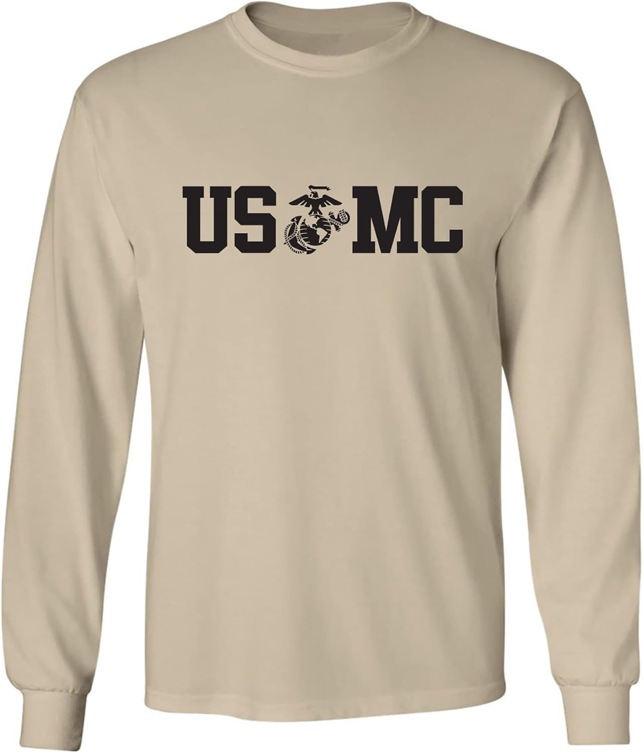 USMC Eagle Globe Anchor Adult Long Sleeve T-Shirt