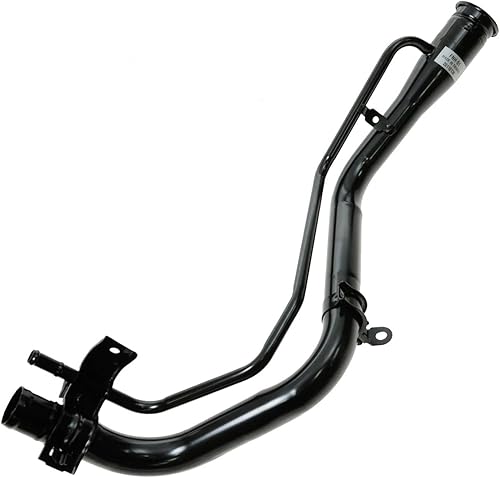 Vista 45 de TRQ Cuello de llenado de depósito de combustible negro compatible con Toyota Sienna 2004-2010