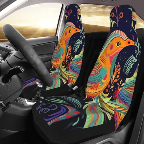 Housse de siège auto ethnique imperméable anti-tache pour camion et SUV