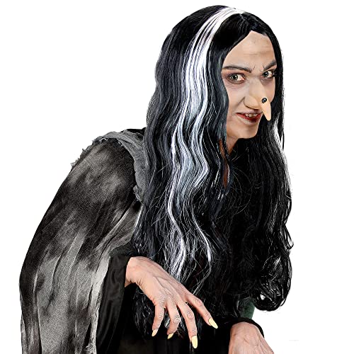 W Widmann Milano Party Fashion 6070D - Parrucca Strega, Vampiro, Halloween, Carnevale, Festa In Maschera - 3
