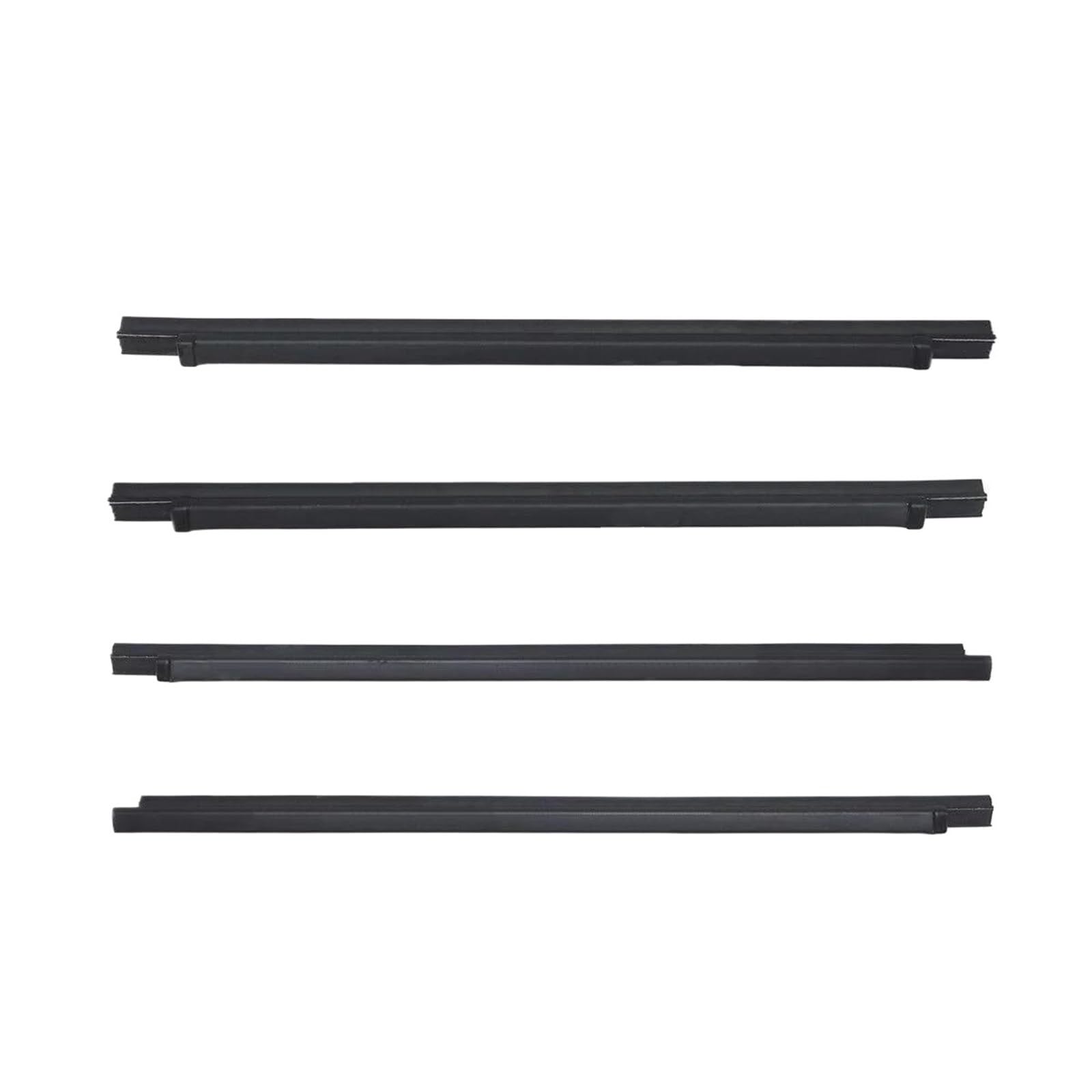 Ajohbm One Color For Toyota For Hilux 1998 1999 2000 2001 2002 2003 2004 2005 Outdoor Car Window Weatherstrip Black Moulding Trim