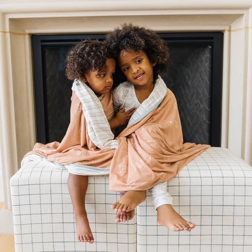 Image of Copper Pearl Jumbo 3-Layer Baby Blanket: Soft Baby Quilts for Boys and Girls | Breathable, Cozy, Toddler Blanket | Baby Quilt for Newborns | 60x72 Premium Material | Cooper