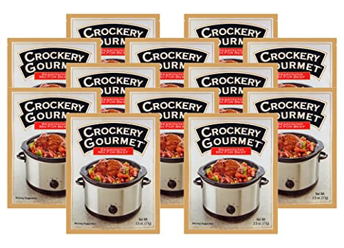 crockery crock pot - Crockery Gourmet Seasoning Mix for Beef, 2.5-Ounce Packets (Pack of 12)