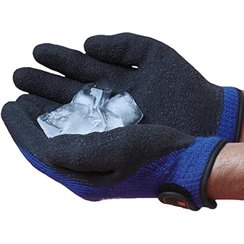 Ice Winter Gloves - Resistance to extreme temperatures below -22C. By Easy Off Gloves. (Extra Large) Cover