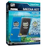 Fluval - Media Maintenance Kit for AC110 Power Filter - for Use in Freshwater & Saltwater Aquariums