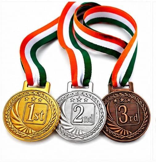 Generic Gold Silver Bronze Medals Pack of 3 - Image 1