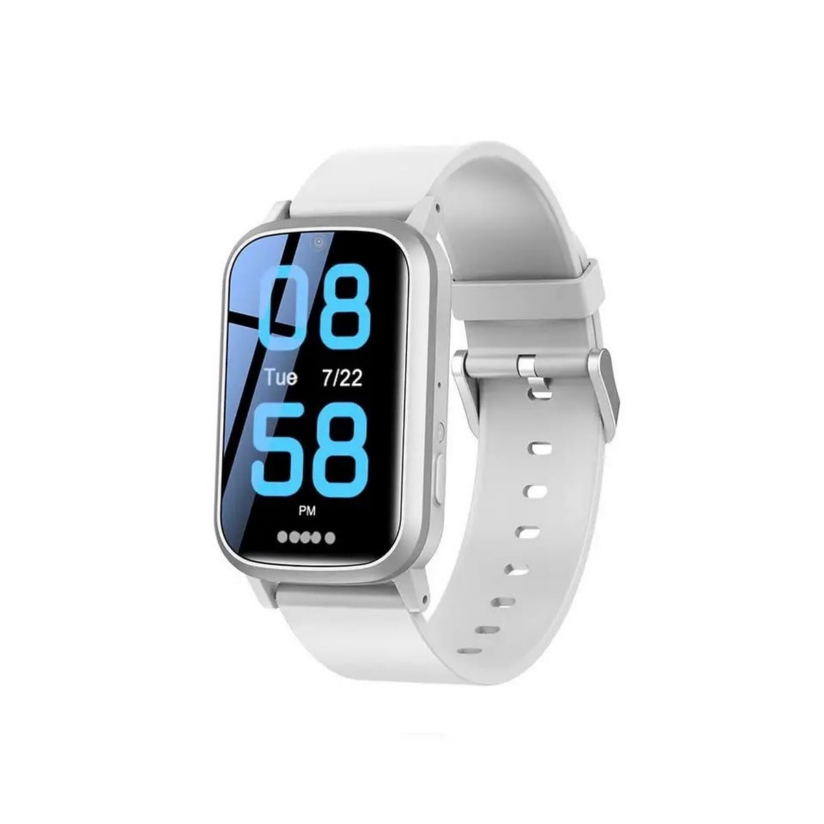 GPS-Smartwatch NC92S mit Sturzerkennung und Vitalfunktionen in weiß