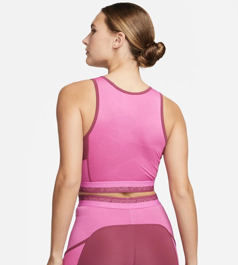 Nike W NP DF Crop Tank Femme Canottiera Donna