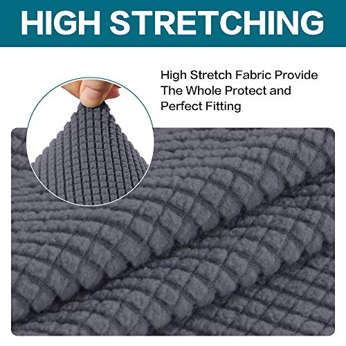 image for Turquoize Stretch Sofa Slipcover 2 Piece Loveseat Cover with Separate 