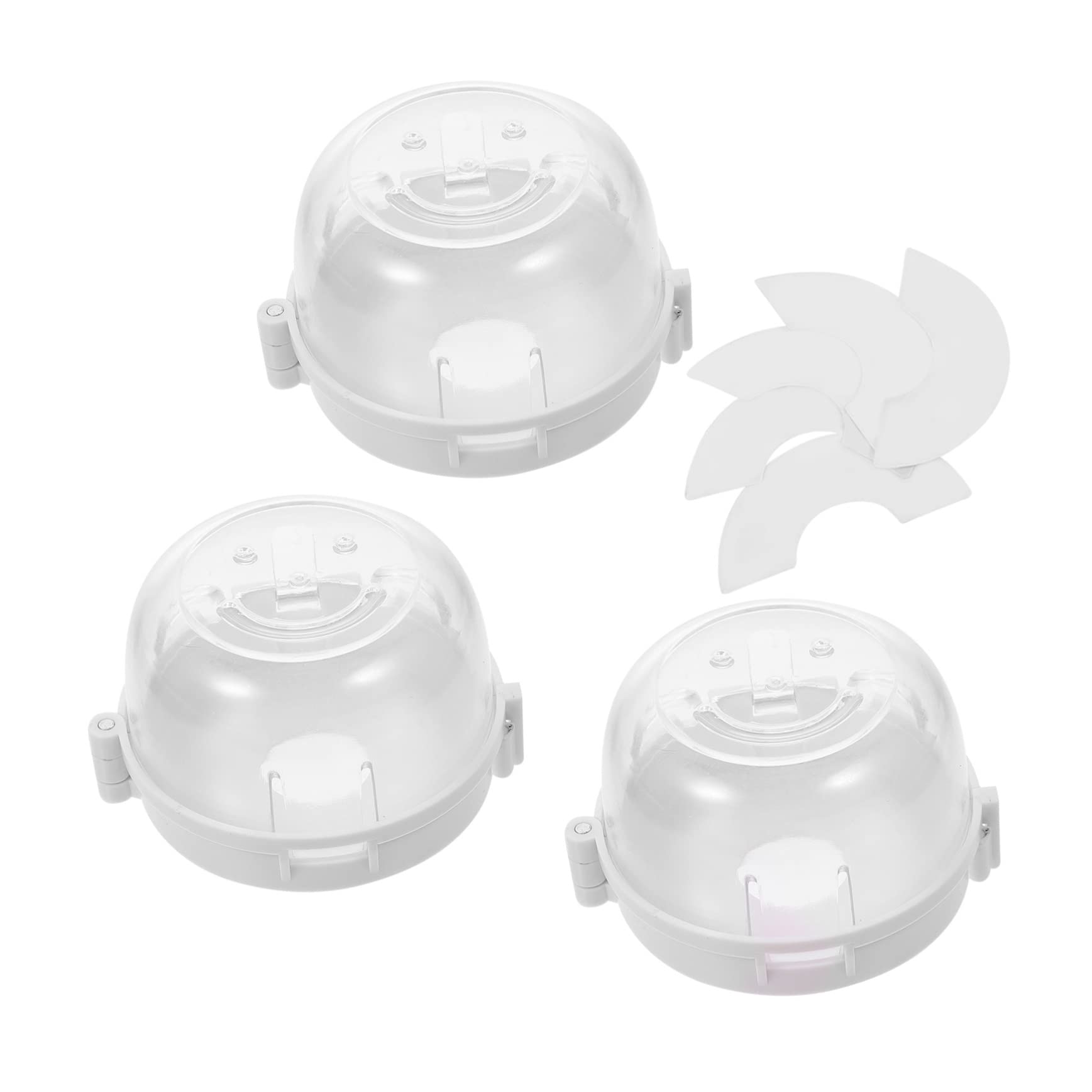 Beatifufu Oven Knob Cover 3 Pcs Stove Guard Set for Gas Stove and Oven Child Safety Protection
