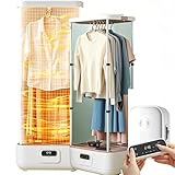 Electric Clothes Dryer, Automatic Ironing Machine,/steam Closet/Folding Clothes Machine,Vertical Steam Iron 900w Automatic WirelessPerfect for Clothes & Fabric