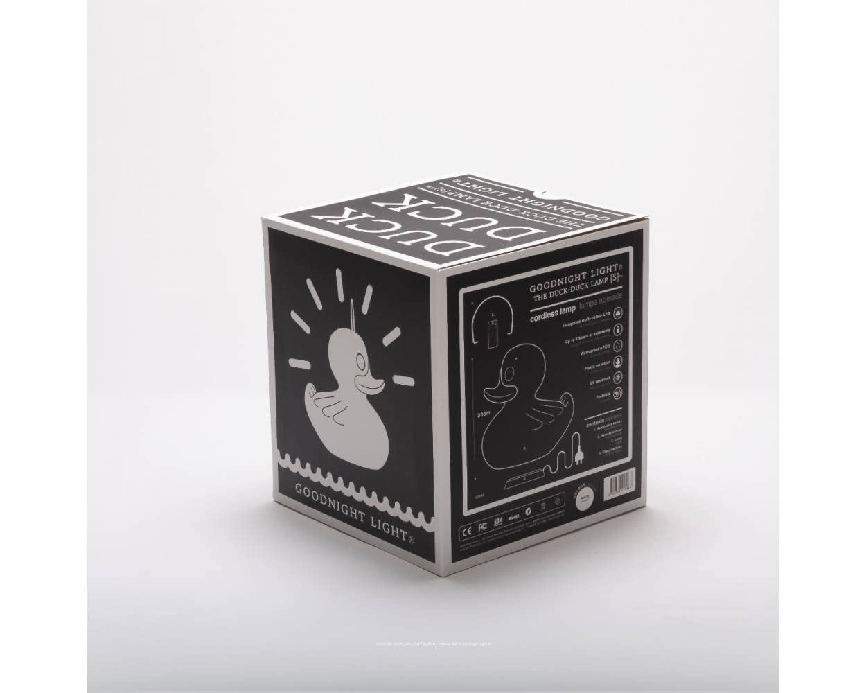 Duck-Duck Lamp (S) by Goodnight Light Akku-LED Lampe, Farbe:weiß