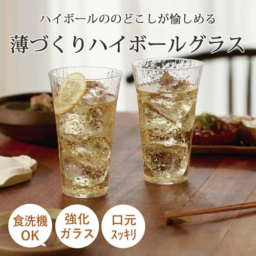 東洋佐々木ガラス 薄づくりハイボールグラスセット G096-T339