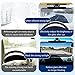 HD Visor Sunshade Extender for Car,72.5% Strong-Light Blocking Rate - Anti-Glare Car Visor Protect from Sun Glare, Snow Blindness and UV Rays (1Pcs)